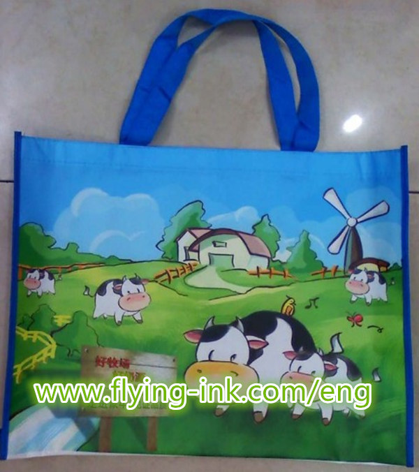 Non-woven bag use sublimation offset inks