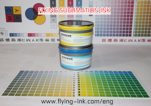 Textile sublimation offset ink for Komori offset press