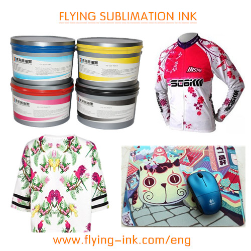 Top quality vivid color dye ink sublimation ink for heat transfer printing