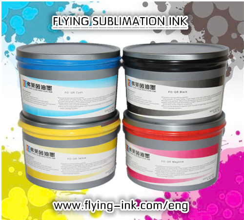 Thermal transdfer fabric dye sublimation ink for litho press