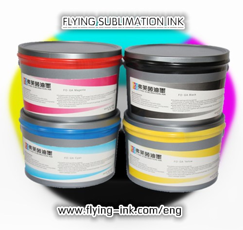 High gloss offset printing ink China for sublimation transfer