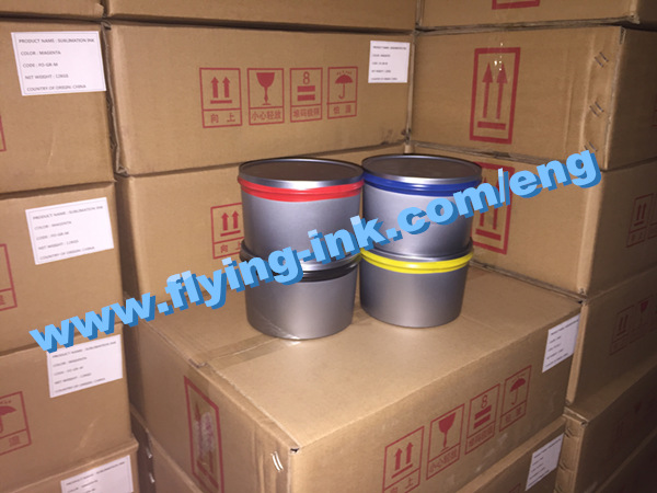 Populor and colorful Sublimation hot transfer ink for fabric printing